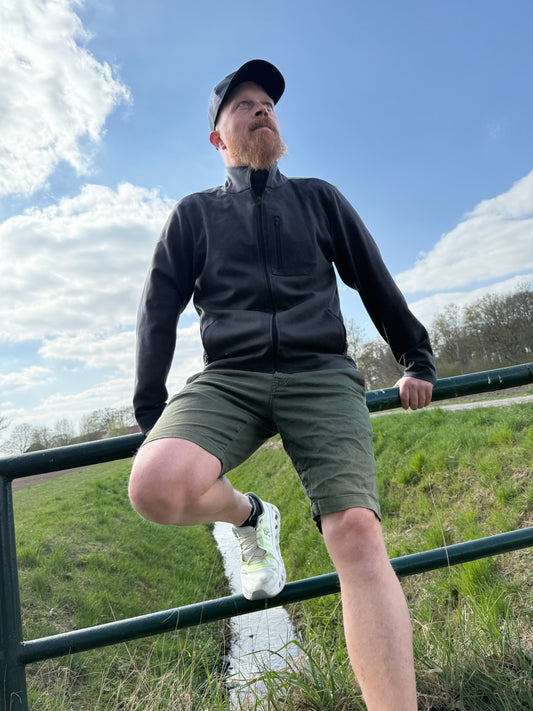 Roughstuff leichte Lodenjacke - Anthrazit für Männer