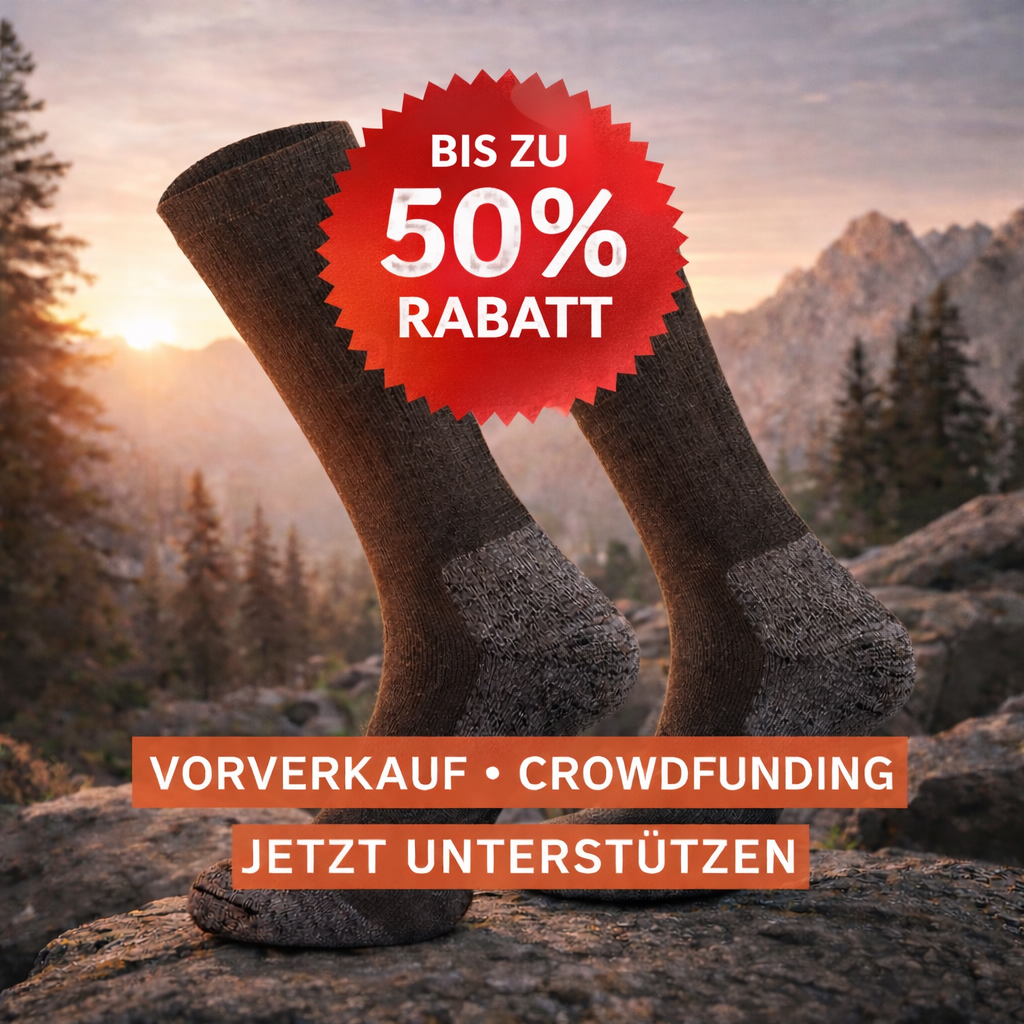 Roughstuff Frostknecht Kamelhaarsocken (Vorverkauf)