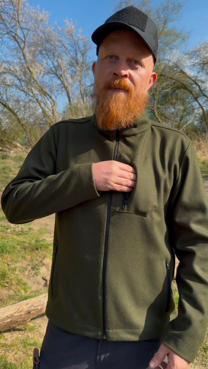 Roughstuff Leichtgaist Lodenjacke - Grün für Männer