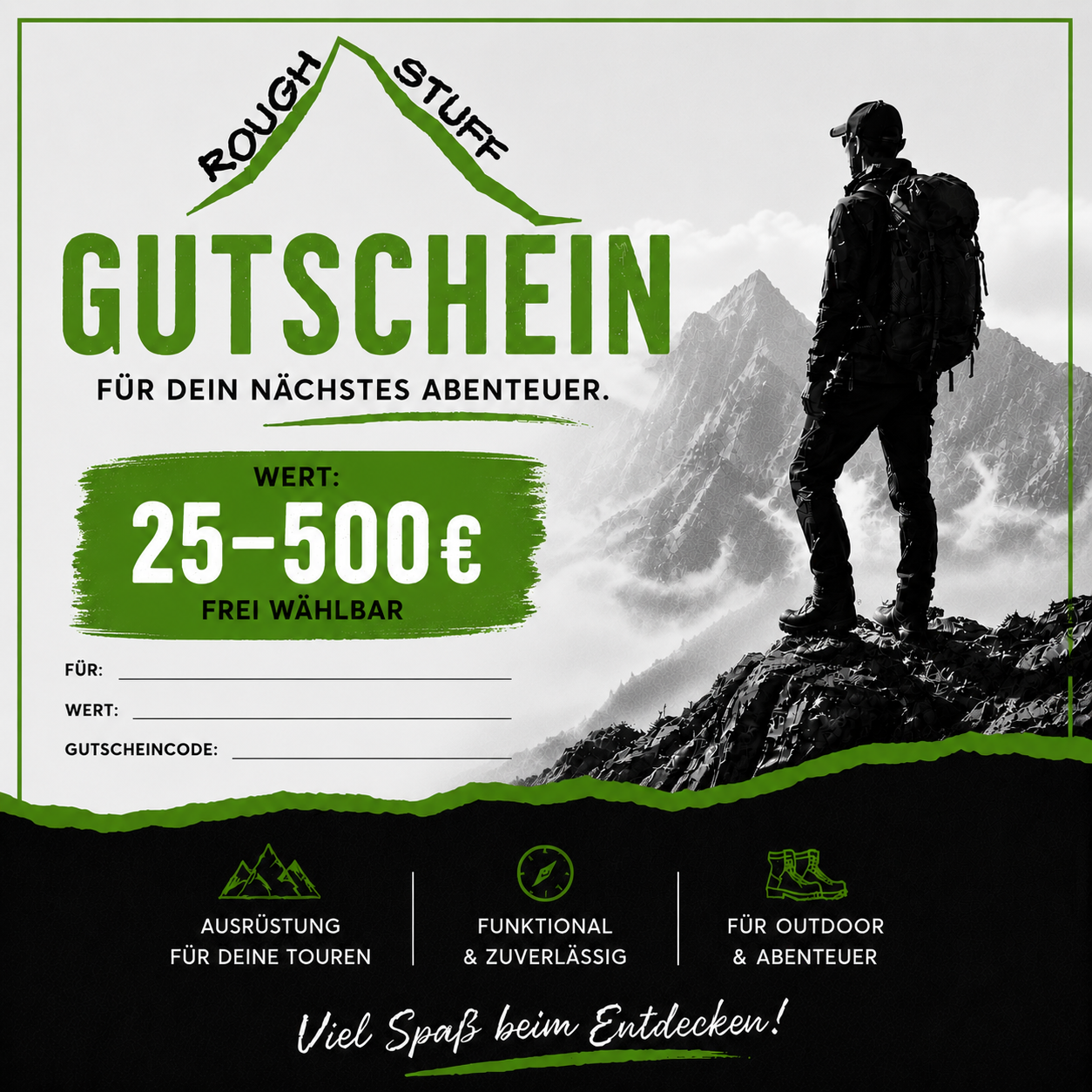 Roughstuff Gutschein